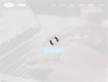 Tablet Screenshot of dextrosoft.com